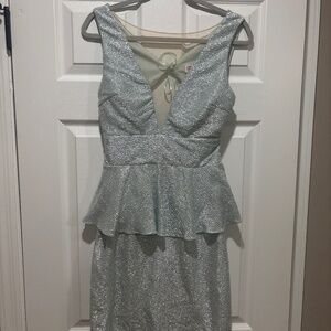 Silver Sparkly Dress